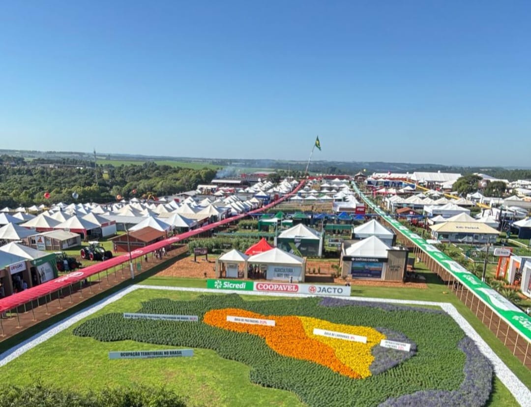 Mapa do Show Rural que traz dados de preservação é destaque na 37ª edição