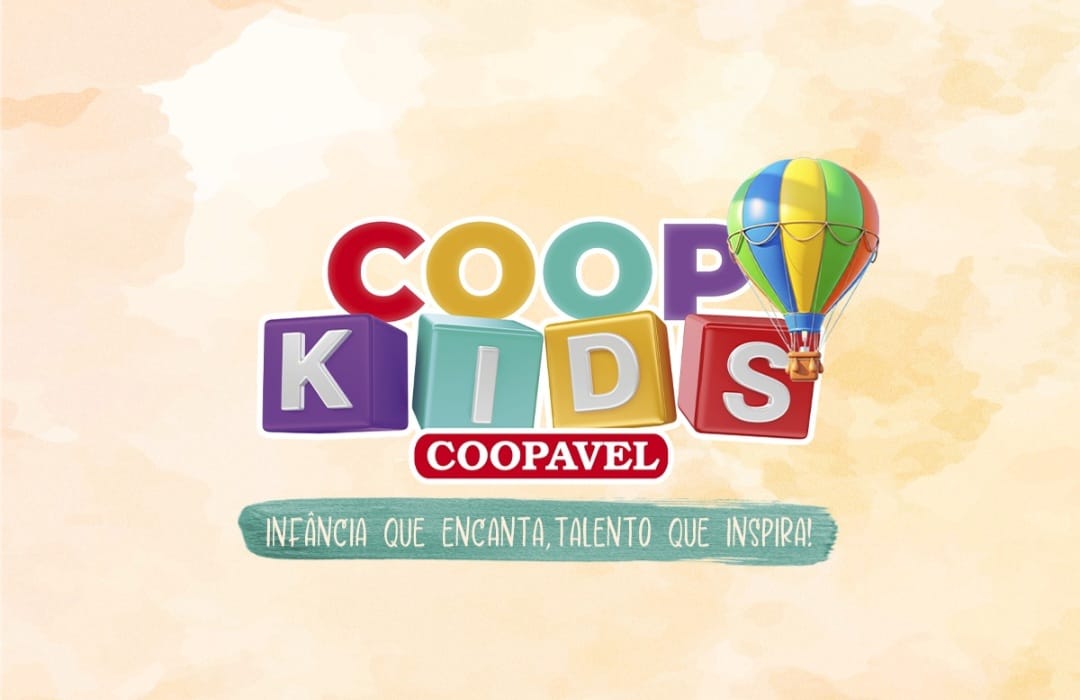 Coopavel lança a 5ª edição do CoopKids que celebra talentos infantis no Dia das Crianças