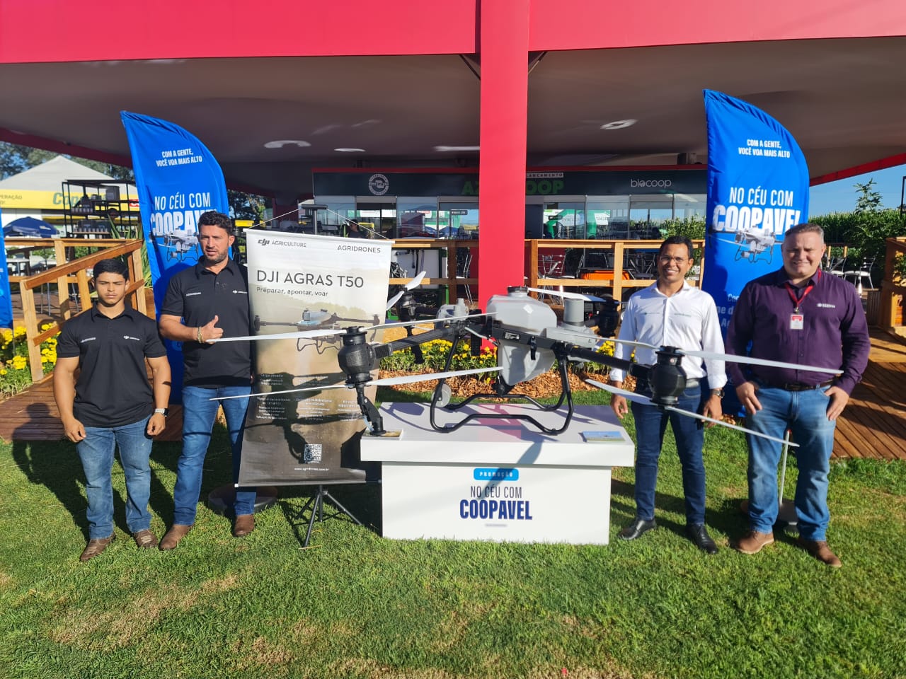 Coopavel e Agridrones sortearão um drone pulverizador