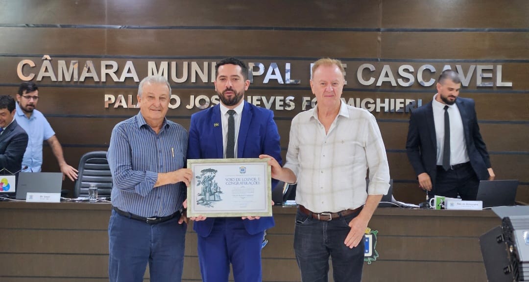 Câmara faz homenagem à história de sucesso do Show Rural Coopavel