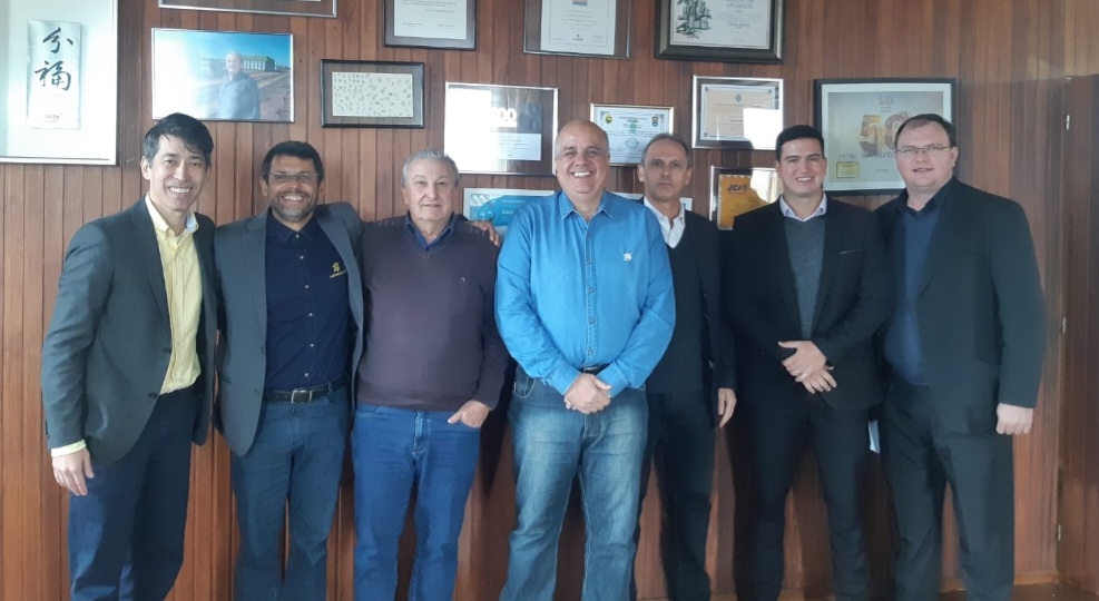 Dilvo recebe o novo vice-presidente de Agronegócios do Banco do Brasil