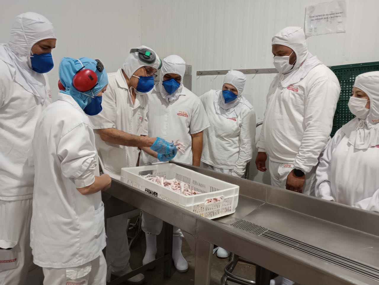 Visita guiada a frigorífico potencializa os resultados nos aviários da Coopavel