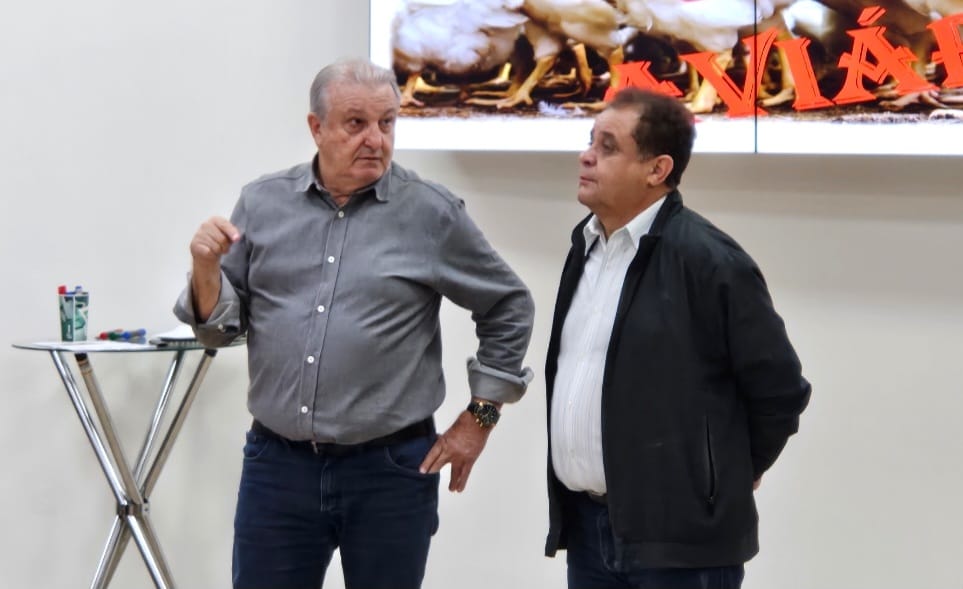 Dilvo recepciona deputado Batatinha em reunião de coordenadores do Show Rural
