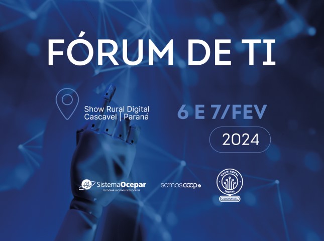 FÓRUM TI: Inteligência artificial, transformação digital e cibersegurança em pauta