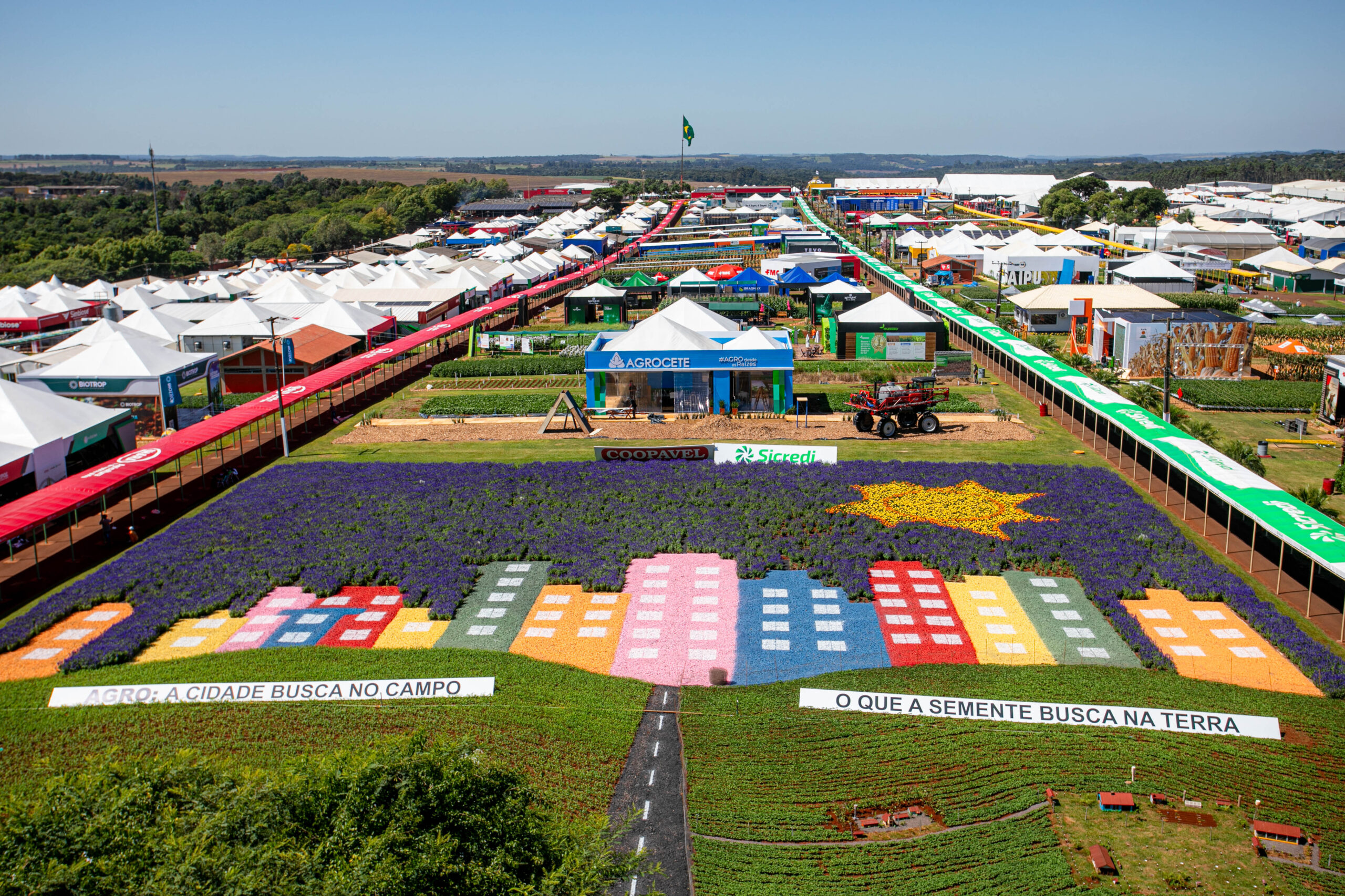 Mapa mostra o agro como fonte de integração do campo e cidade