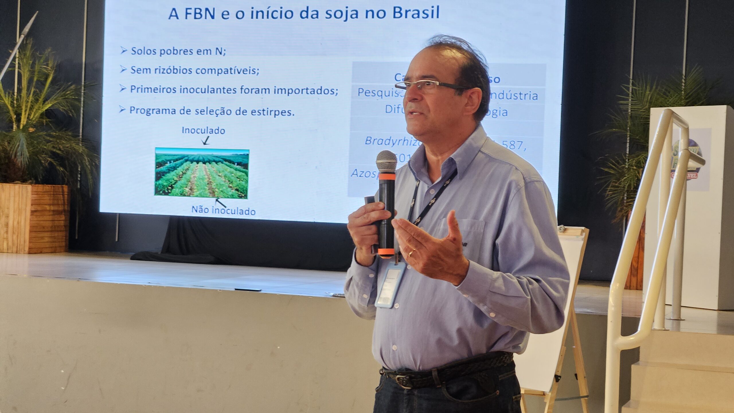 Pesquisador fala de benefícios de uso de inoculantes à natureza e economia