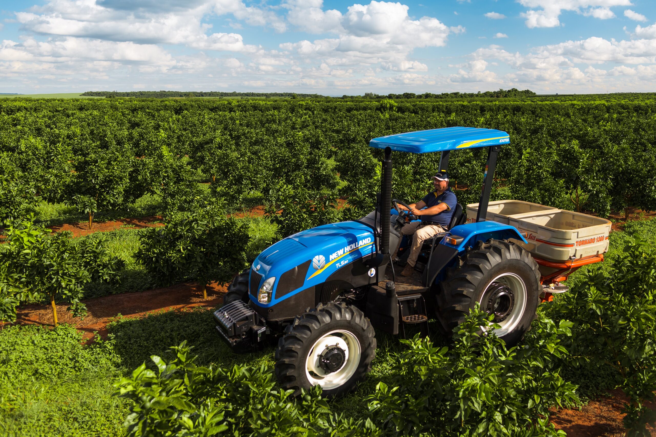 New Holland apresenta soluções de telemetria para família de tratores TL5 no Show Rural Coopavel