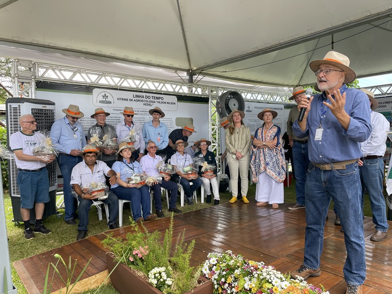 Vitrine Agroecológica no Show Rural completa 20 anos com homenagem a pioneiros